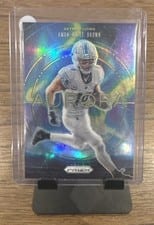 2024 Panini Prizm Aurora Amon-Ra St. Brown #14 card