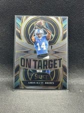 2025 Panini Select On Target Amon-Ra St. Brown #9 card
