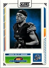 2025 Score The Franchise Amon-Ra St. Brown #11 card