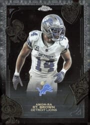 2025 Topps Chrome Fortune 15 Amon-Ra St. Brown #F15-13 card