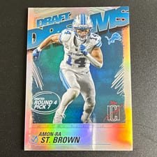 2025 Topps Signature Class Draft Dreams Amon-Ra St. Brown #DD-16 card