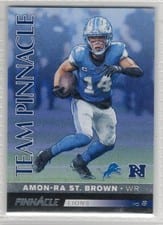 2024 Panini Encore Team Pinnacle Amon-Ra St. Brown/Tyreek Hill #8 card
