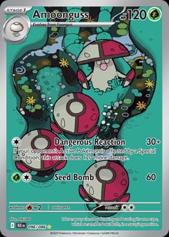 Black Bolt Amoonguss #96 card