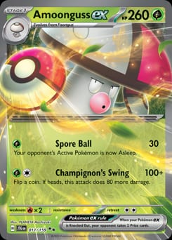Journey Together Amoonguss ex #11 card
