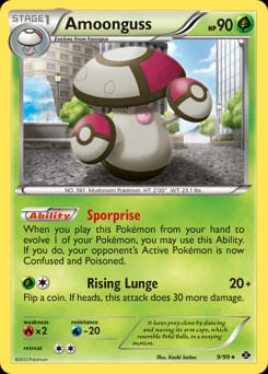 Next Destinies Amoonguss #9 card