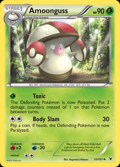 Noble Victories Amoonguss #10 card