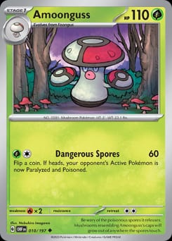 Obsidian Flames Amoonguss #10 card