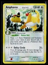 2006 Dragon Frontiers Ampharos δ #1 card