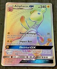 Team Up Ampharos-GX #185 card