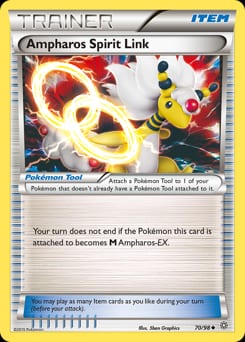 Ancient Origins Ampharos Spirit Link #70 card