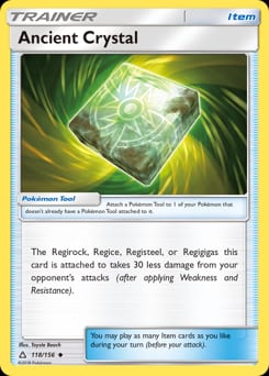 Ultra Prism Ancient Crystal #118 card