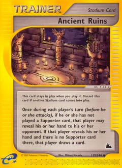 Skyridge Ancient Ruins #119 card