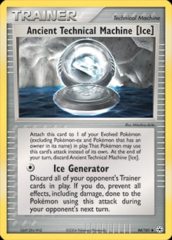 Hidden Legends Ancient Technical Machine [Ice] #84 card
