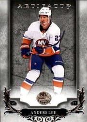 2018-19 Upper Deck Artifacts Base Set Anders Lee #80 card