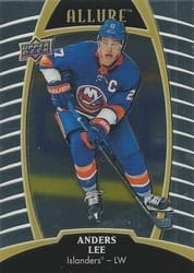 2019-20 Upper Deck Allure Base Set Anders Lee #29 card