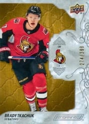 2019-20 Upper Deck Trilogy Base Set Anders Lee #13 card