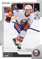 2020-21 O-Pee-Chee Base Set Anders Lee #288 card