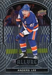 2020-21 Upper Deck Allure Base Set Anders Lee #33 card
