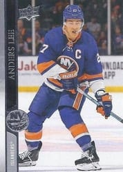 2020-21 Upper Deck Base Set Anders Lee #116 card