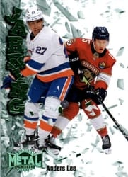 2022-23 SkyBox Metal Universe Jarring Anders Lee #JR-23 card