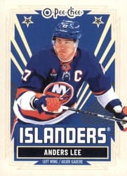 2025-26 O-Pee-Chee Base Retro Anders Lee #33 card
