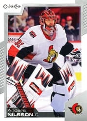 2020-21 O-Pee-Chee Base Set Anders Nilsson #468 card