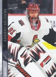 2020-21 Upper Deck Base Set Anders Nilsson #381 card