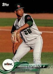 2018 Topps Pro Debut Base Set Anderson Espinoza #156 card