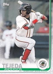2019 Topps Pro Debut Base Set Anderson Tejeda #20 card
