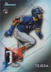 2021 Bowman Sterling Base Set Anderson Tejeda #BSR-57 card