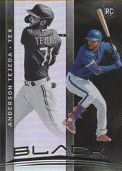 2021 Panini Chronicles Black Anderson Tejeda #19 card