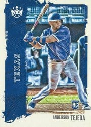 2021 Panini Diamond Kings Base Set Anderson Tejeda #154 card