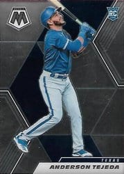 2021 Panini Mosaic Base Set Anderson Tejeda #209 card