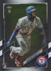 2021 Topps Chrome Ben Baller Edition Base Set Anderson Tejeda #184 card