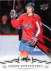 2018-19 Upper Deck Base Set Andre Burakovsky #190 card