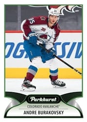 2021-22 Parkhurst Base Set Andre Burakovsky #3 card
