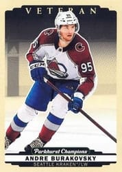 2022-23 Parkhurst Champions Base Set Andre Burakovsky #1 card