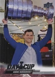 2022-23 Upper Deck Day with the Cup Andre Burakovsky #DC23 card