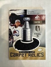 2024-25 SP Game Used 2022 Stanley Cup Carpet Relics Andre Burakovsky #SCC-20 card