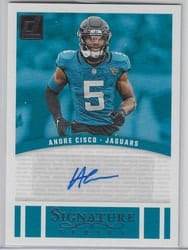 2024 Donruss Signature Series Andre Cisco #SSE-ACI card