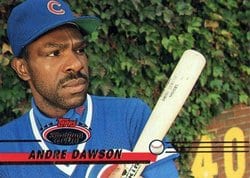 1993 Stadium Club Base Set Andre Dawson #203 card