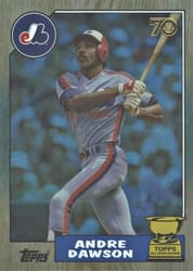 2021 Topps All-Star Rookie Cup Base Set Andre Dawson #4 card