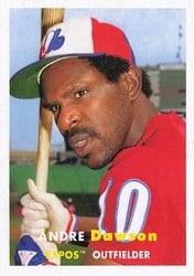 2021 Topps Archives Base Set Andre Dawson #27 card