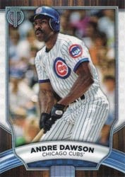 2022 Topps Tribute Base Set Andre Dawson #29 card