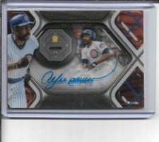 2022 Topps Tribute MVPs Autographs Andre Dawson #TTM-AD card