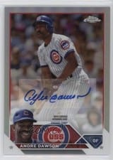 2023 Topps Chrome Update Legend Autographs Andre Dawson #CLA-AD card