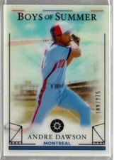 2024 Panini Boys of Summer Base Set Andre Dawson #71 card