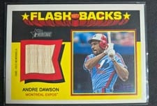 2026 Topps Heritage Flashback Relics Andre Dawson #FBR-AD card