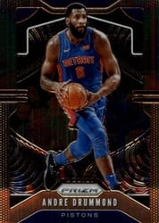 2019-20 Panini Prizm Base Set Andre Drummond #92 card