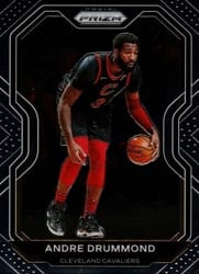 2020-21 Panini Prizm Base Set Andre Drummond #222 card